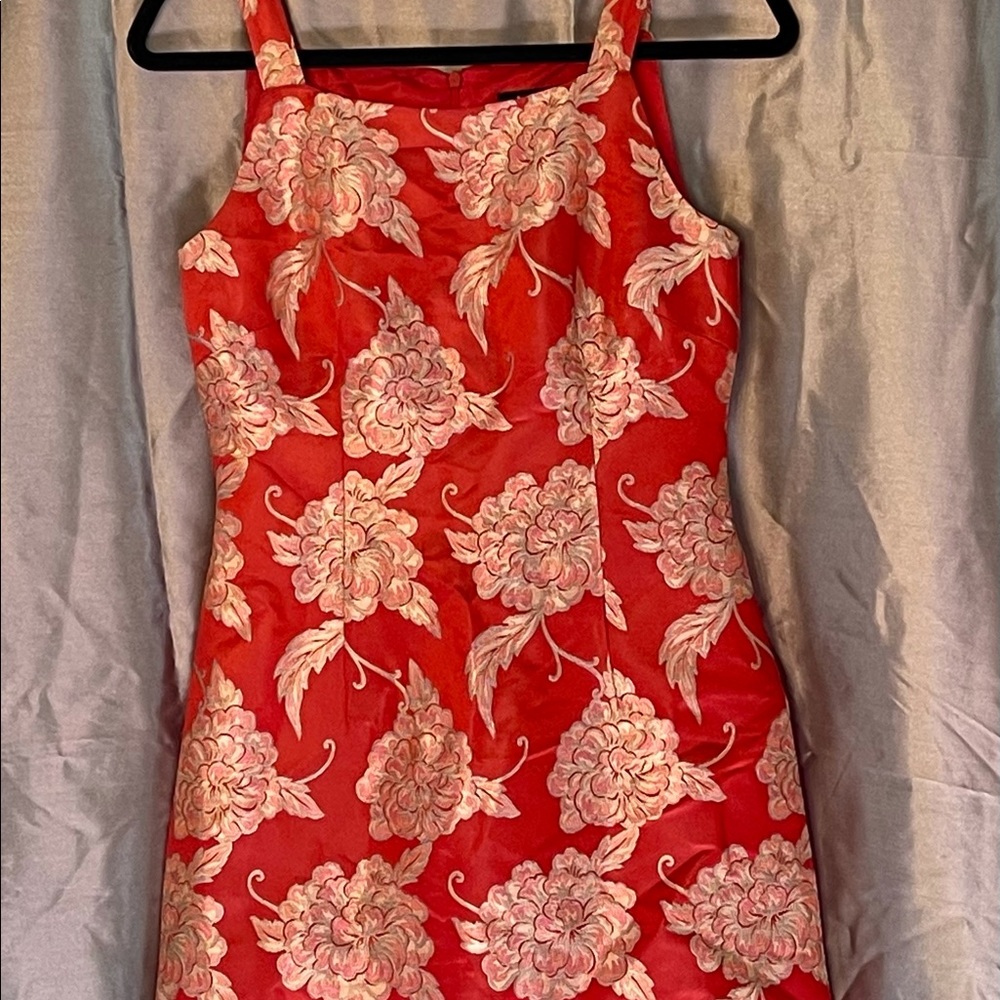 David Meister patterned dressed